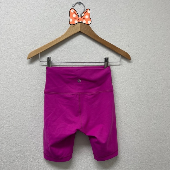 Lululemon Align™ High-Rise Short 6” - Hot Pink - Size 8 - Picture 2 of 4
